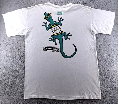 Camiseta DE COLECCIÓN Carlos' N Charlie's Tendedero Para Hombre 2XL Cancún Lagarto Mex Años 90 Foto 1 de 4