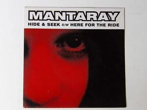 Mantaray: Hide & Seek 1995 EX+ RED VINYL 7" - Imagen 1 de 4