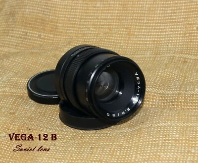  VEGA - 12 B Soviet Lens  2.8/90 copy  Biometar Mount Pentacon Six - Image 1 of 4