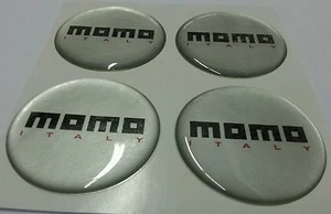 KIT 4 AUFKLEBER HARZ 3D MOMO ITALY FÜR FELGEN DURCHMESSER 5 cm - Bild 1 von 1