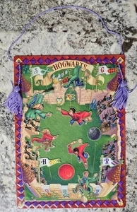 Harry Potter Hogwarts Quidditch Juego de Pared Magnético Años 2000 Warner Bros Raro Completo - Imagen 1 de 6