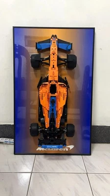 31.5" Metal Display wall mount frame or LEGO 42141 McLaren F1 Car ( D ) - Image 1 of 4