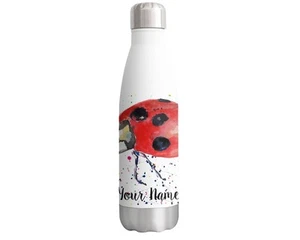 Botella Personalizada Ladybird con tu Texto/Nombre Lady Bug 500ml - Imagen 1 de 4