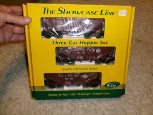 S GUAGE AMERICAN FLYER /S HELPER SERVICE #300778 PENNSLVANIA 3 CAR HOPPER PACK - Picture 1 of 3