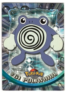Pokemon Topps 1999 - # 61 Poliwhirl - logotipo negro - animación de TV - ¡MIRA!! - Imagen 1 de 2