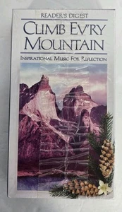 Climb Every Mountain VHS-Kassette Videorecorder Leser verdauen inspirierende Musik - versiegelt - Bild 1 von 3