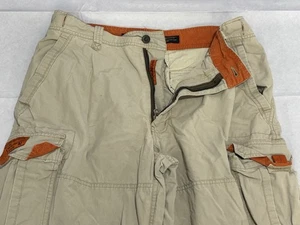 Abercrombie & Fitch Paratrooper Cargo Pants Y2K Pockets Baggy Mens Small Vintage - Picture 1 of 10