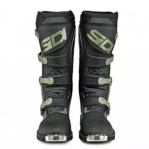 Sidi X Power Enduro Off Road Boots-Army/Black-9.5-10 - Picture 1 of 2