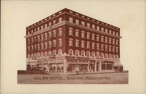 Spokane,WA Galax Hotel Washington Vintage Postcard - Picture 1 of 2