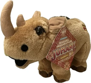 Vintage selten 1995 Sammlerstück Jumanji Film Nashorn Kuscheltier Kuscheltier 12 Zoll x 8,5 x 5 Plüsch - Bild 1 von 7