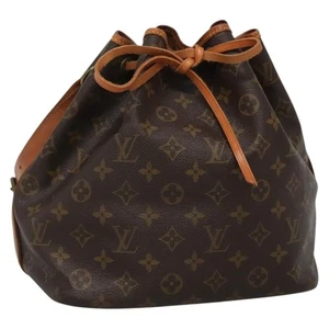 LOUIS VUITTON Monogram Petit Noe Shoulder Bag M42226 LV Auth bs27960 - Picture 1 of 20