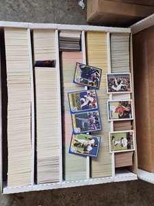 Riesige Sportkarten Sammlung über 40.000 Karten 80er und 90er Jahre mit Stars Commons - Bild 1 von 8