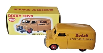 Dinky Toys 480 Bedford 10cwt Scale Model Van Kodak Camera & Films By Norev  - Image 1 of 4