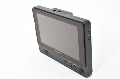 Monitor de cristal líquido preto Sony CLM-FHD5 C1 botão C2 usado - Imagem 1 de 4