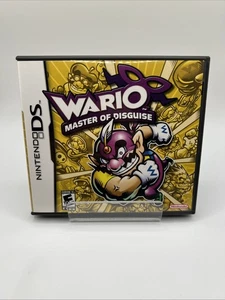 NO GAME Wario: Master of Disguise (Nintendo DS, 2007) SOLO ESTUCHE Y MANUALES - Imagen 1 de 5