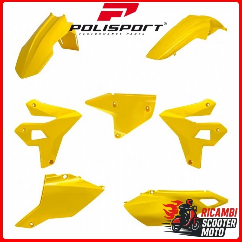 KIT PLASTICHE RESTYLING GIALLO SUZUKI DRZ 400 S 2000-2024 P91588#2 - Изображение 1 из 1