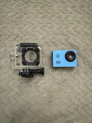 ACTION CAM FULL HD IMPERMEABILE TELECAMERA SUBAQUEA SPORT MOTO - Immagine 1 di 4