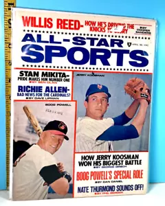1970 All-Star Sports Magazine Jerry Koosman & Boog Powell Cover HIGH GRADE!!🔥 - Picture 1 of 1