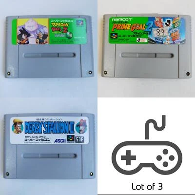 Dragon Ball Z Super Butoden 3 J League Soccer Prime Goal 2 Derby Stallion Tested - Image 1 of 4