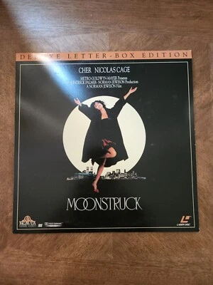 "Moonstruck" Лазерный диск LD Deluxe Letterbox Edition Расширенная Игра - 1987 Шер - Изображение 1 из 4