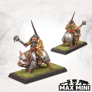 Max Mini BNIB Halfling Merc Mounted Lord - Picture 1 of 1