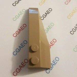 1 X Lego 41747 Wedge 6 x 2 Right DARK TAN - Imagen 1 de 1