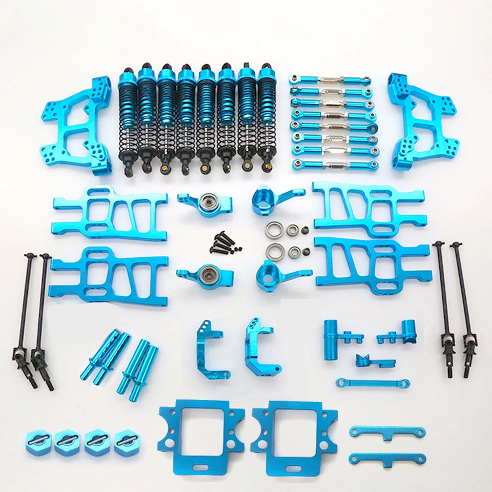 Full Set Upgrade Parts Pack 94108 94111 For HSP RC Truck 1:10 Aluminum Alloy - Image 1 of 4
