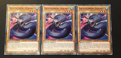 Yu-Gi-Oh! Nachtschwert-Schlange, BODE-DE081, Common, 1. Auflage, Deutsch, NM - Bild 1 von 4
