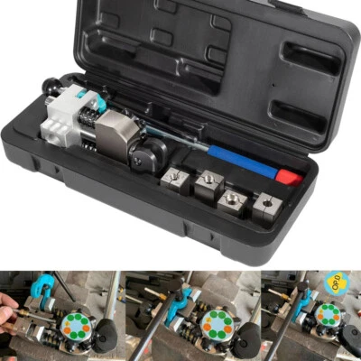 Brake Line Flaring Tool Kit Double Flaring Tool 45° for 3/16" 1/4" 5/16" 3/8" - Image 1 of 4