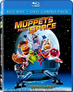 Disney Jim Henson Die Muppets aus dem Weltraum Blu-ray DVD 2-Disc Set Kermit Ms. Piggy - Bild 1 von 1