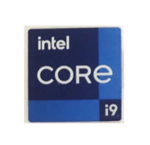 1 szt. Naklejka na CORE i9 11. generacji Skylake Logo Naklejka 18mm x 18mm generacja - Zdjęcie 1 z 1