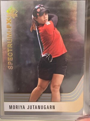 Moriya Jutanugarn 2021 SP Authentic Golf Spectrum FX Bounty Code UNSCRATCHED - Image 1 of 4