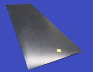 Tivar UHMW PE Black Sheet .125" (1/8") Thick x 12" Wide x 36" Length - Picture 1 of 12