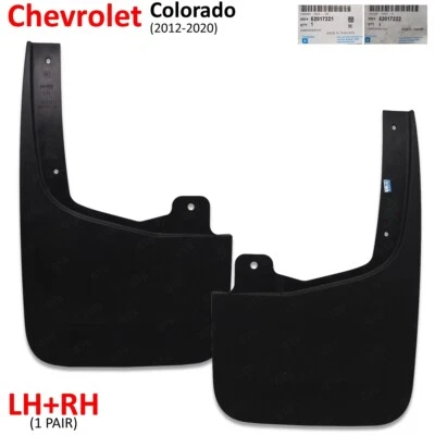 For Chevrolet Colorado Z71 4x4 2012 - 19 Pair Rear Mud Splash Guard Fender - Изображение 1 из 4