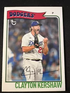 2023 Topps Brooklyn Collection Clayton Kershaw #39 - Picture 1 of 2