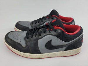 Las mejores ofertas en Jordan 1 Retro Low Negro Rojo Gris | eBay