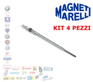 KIT 4 PEZZI CANDELETTA MOTORI 1.6 2.0 MULTIJET FIAT DOBLO TIPO ALFA LANCIA - Foto 1 di 1