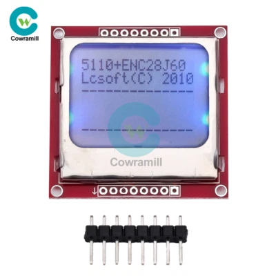 2PCS 84*48 Nokia 5110 LCD Screen Nokia 5110 lcd Bare Screen For Arduino - image 1 of 4
