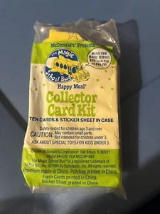 McDonald's Happy Meal Magic School Bus 1994 Collector Card Kit NEW - Picture 1 of 2