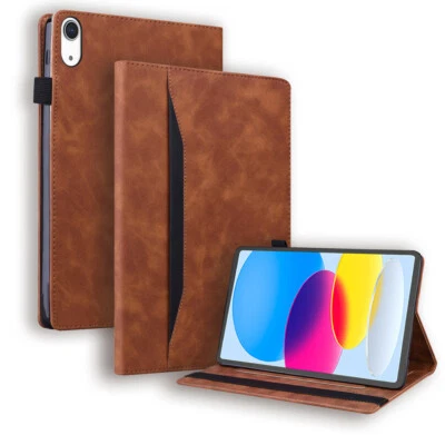 Magnetic Leather Case Card Cover for iPad Pro 13 11 10 9 8 7 6 5th Gen Air Mini  - Image 1 of 4