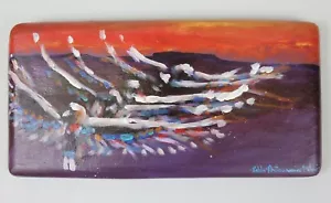 Pablo Antonio Milan Original Acrylic Painting Native Americans Eagle Dancers - Picture 1 of 11