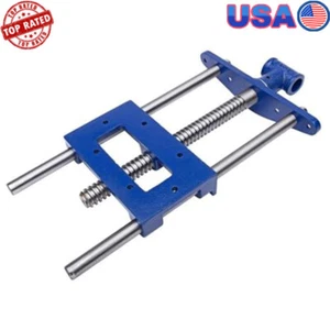 9" Woodworking Front Vise Heavy Duty Cast Iron Body Solid Steel Screw Clamp New - Picture 1 of 6