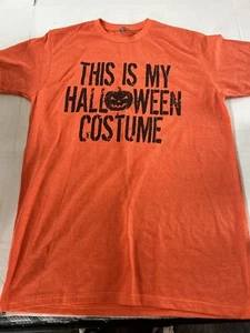 This Is My Halloween Disfraz Divertido Humor Naranja Camiseta Básica Para Hombre Nueva Sin Etiquetas - Imagen 1 de 1