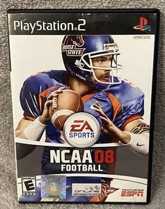NCAA Football 08 (Sony PlayStation 2, 2007) **TESTED** Complete CIB PS2 - Picture 1 of 5