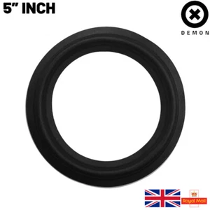 5" inch Speaker Woofer Rubber Edge Surround Repair Part Kit Universal Replace UK - Picture 1 of 3