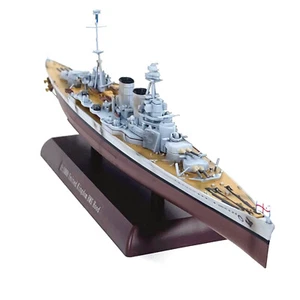 High Simulation 26.5cm Alloy 1/1000 United Kingdom HMS Hood Battlecruiser Model - Picture 1 of 16