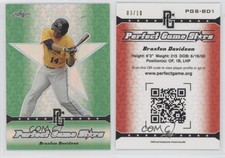 2013 Leaf Perfect Game Showcase Metal Stars Green /10 Braxton Davidson #PGS-BD1