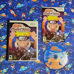 Naruto Clash of Ninja Revolution - Nintendo Wii Pristine Disc 180 Day Guarantee - Picture 1 of 8