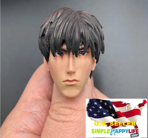 1/6 male Head sculpt Rukawa Kaede Japanese cartoon for Phicen hot toys ❶USA❶ Cover