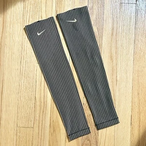 Nike Pro Elite Men’s Size M Made In USA Black Gold Running Arm Sleeves - Picture 1 of 5